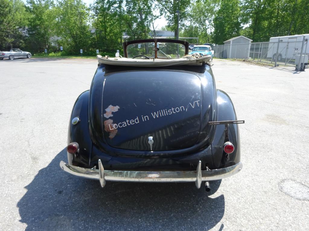 1937 FORD 2 DR CONVERTIBLE