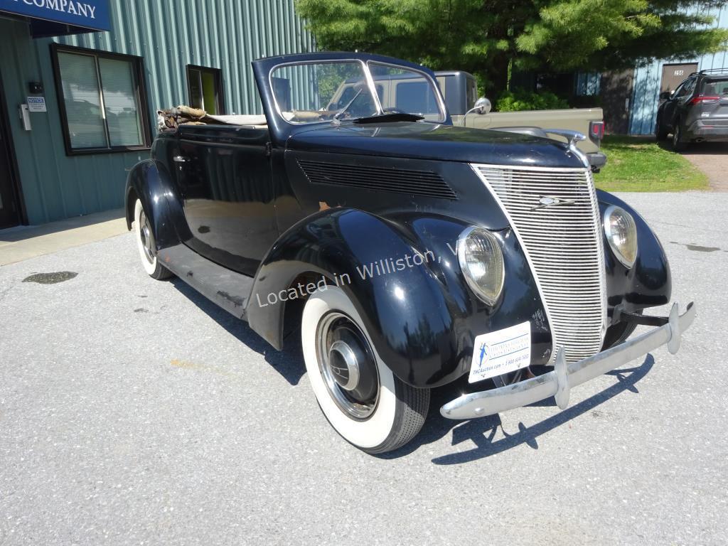 1937 FORD 2 DR CONVERTIBLE