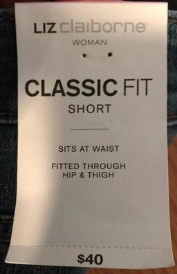 Size 22 Women's Jean Shorts - NWT