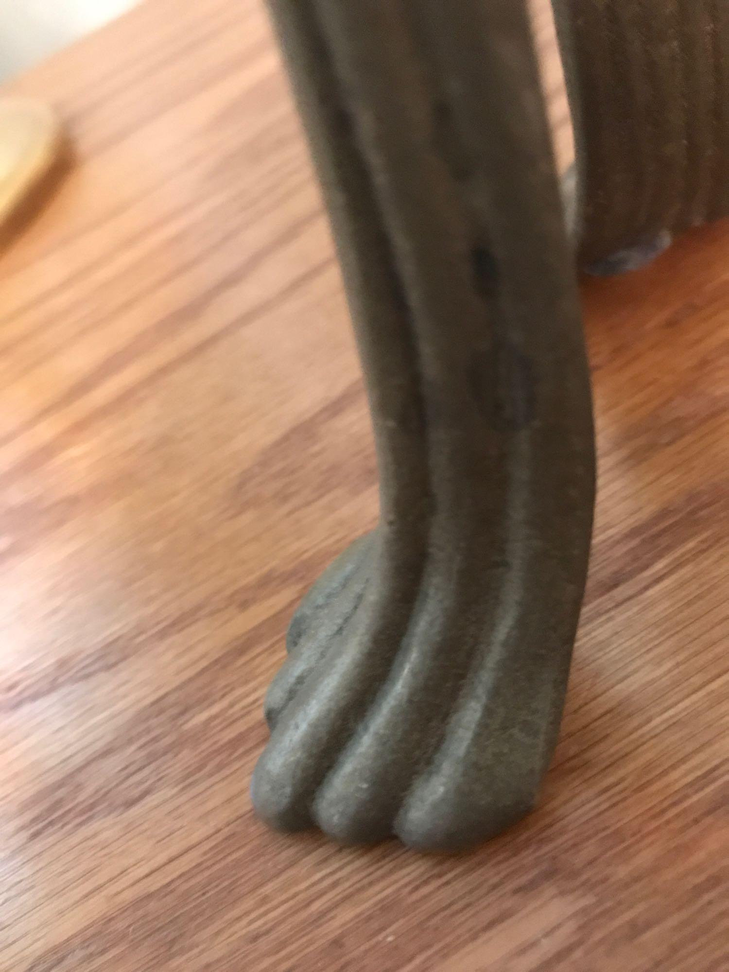 Lo of 4 Brass Candlesticks