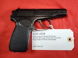 Makarov Model M9x18 mm
