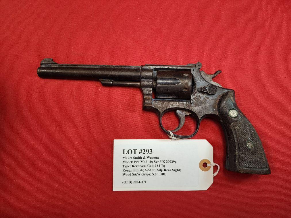 Smith & Wesson Model Pre-Mod 10