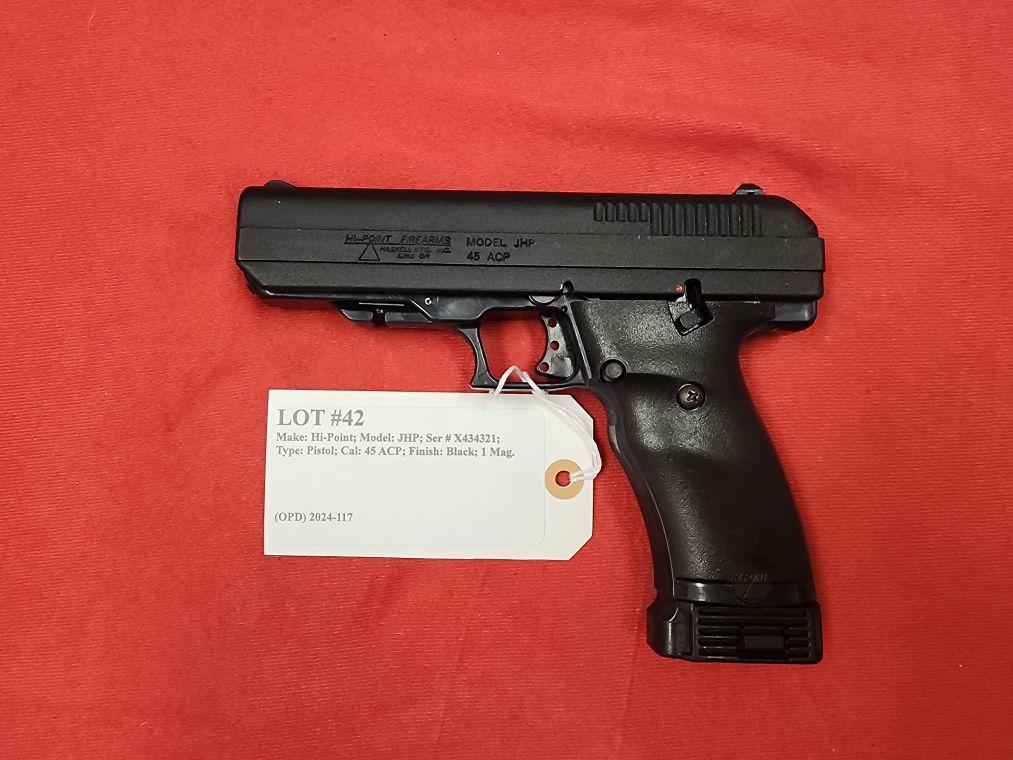 Hi-Point Firearms Model JHP 45 ACP
