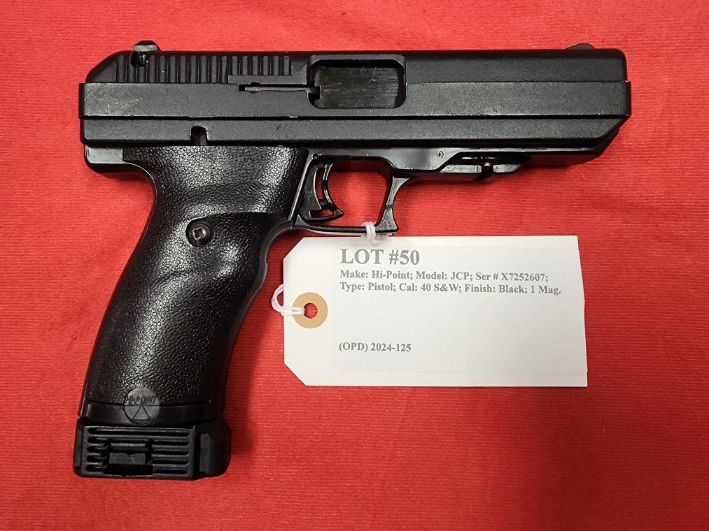 Hi-Point Firearms Model JCP 40 S&W