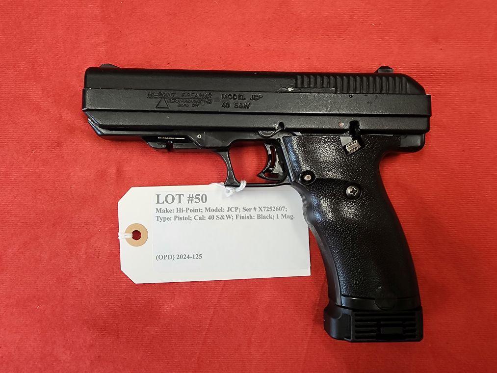 Hi-Point Firearms Model JCP 40 S&W