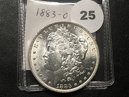1883-O Morgan Dollar, AU