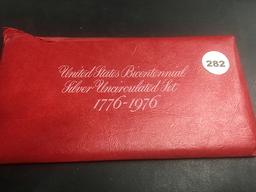 1976 Bicentennial Silver Set Red Pack