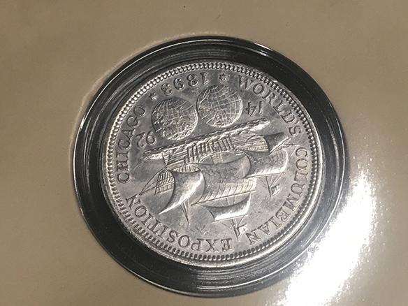 1893 World Columbia Expo Half Dollar