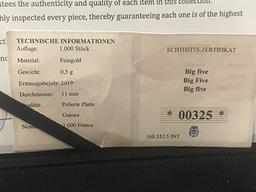 Big 5 Foreign Gold Coins