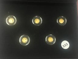 Big 5 Foreign Gold Coins