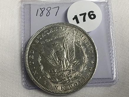 1887 Morgan Dollar Unc