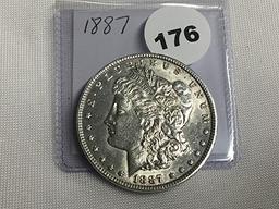 1887 Morgan Dollar Unc