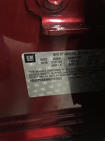 2017 Buick LaCrosse Essence, Only 12,118 One Owner Miles