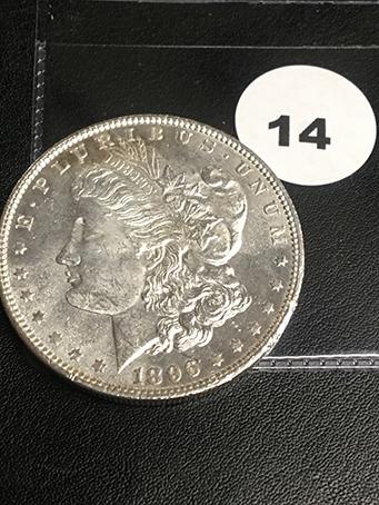 1896 Morgan Dollar P/L
