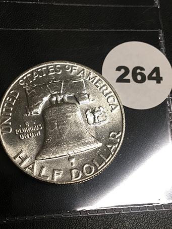 1960-D Franklin Half Dollar