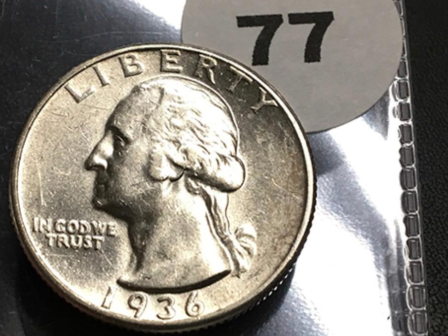1936 Washington Quarter, High Quality