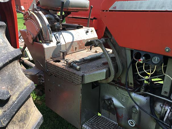 MF180 Perkins 3.9L 4cyl diesel, open station tractor, 6spd, 3pt, single hyd. outlet, 540 PTO