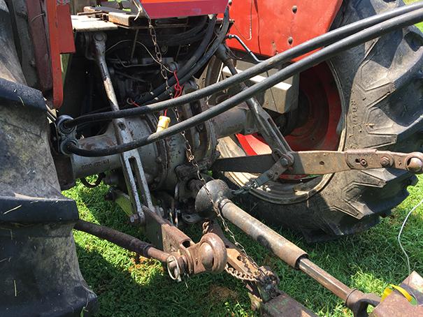 MF180 Perkins 3.9L 4cyl diesel, open station tractor, 6spd, 3pt, single hyd. outlet, 540 PTO