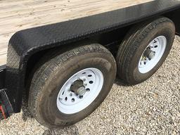 2017 Carry-On 18ft Trailer, 8 Bolt wheels, stand up ramps, VIN 4YMBU2020JM002283 only pulled twice