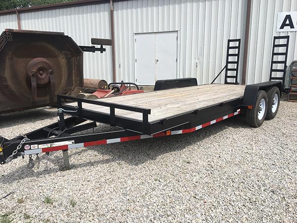 2017 Carry-On 18ft Trailer, 8 Bolt wheels, stand up ramps, VIN 4YMBU2020JM002283 only pulled twice