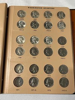 Incomplete Washington Quarter 1932-1998 Book (Includes 1932-D, 1932-S and Several BU in 50s & 60s)