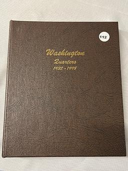 Incomplete Washington Quarter 1932-1998 Book (Includes 1932-D, 1932-S and Several BU in 50s & 60s)