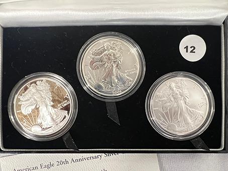 2006 American Eagle 20th Anniversary Silver Coin Set