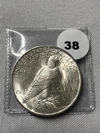 1923 Peace Dollar UNC