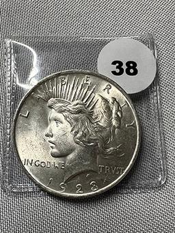 1923 Peace Dollar UNC
