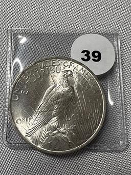 1923 Peace Dollar UNC