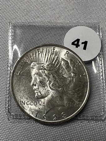 1923 Peace Dollar UNC