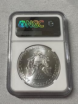 2015 Silver Eagle NGC MS69