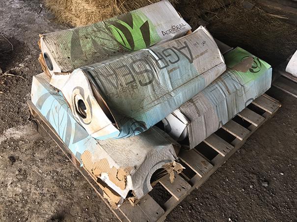 6X$ ROLLS Agri Seal Silege film 29.25in x 4920 1 mil 11,993 sqft