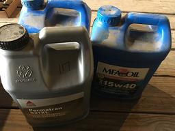 Oils - all 1/2 full