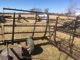 4 Section Harrow on Cart