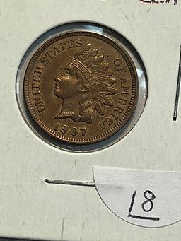 1907 Indian Cent