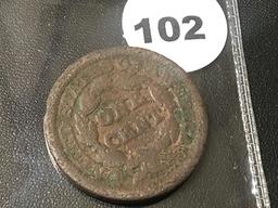 1847 Large Cent