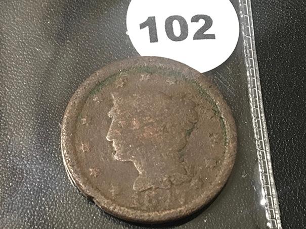 1847 Large Cent