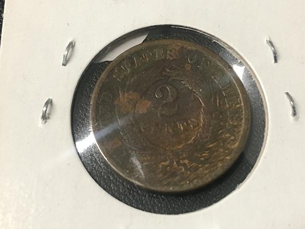 1864 2 Cent