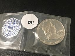 1963 Franklin Half Unc.
