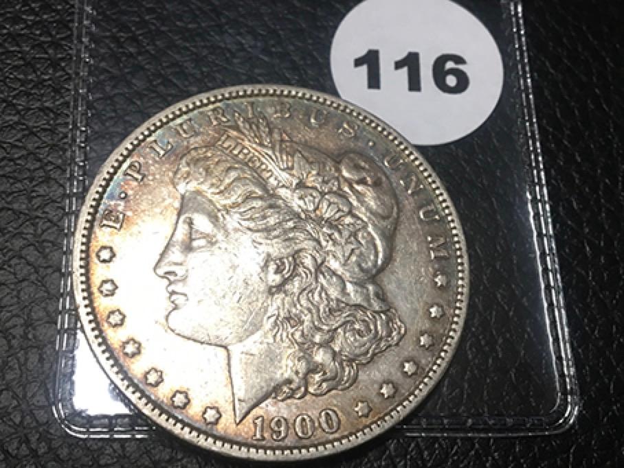 1900-O  Morgan Dollar