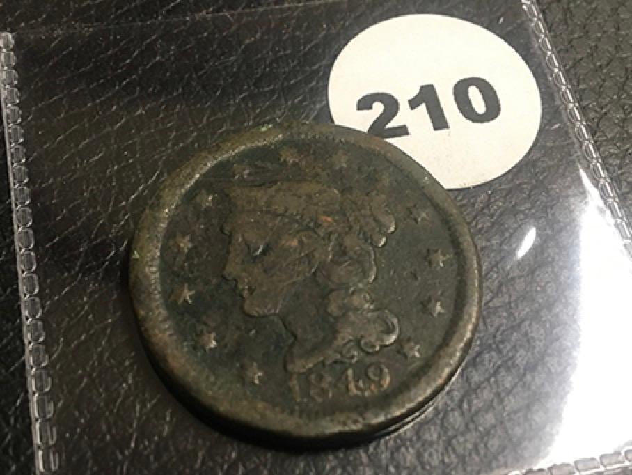 1849 Large Cent