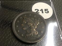 1852 Large Cent