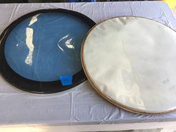 (2) 22 inch Drum Heads