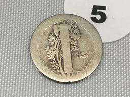 1916-D Mercury Dime
