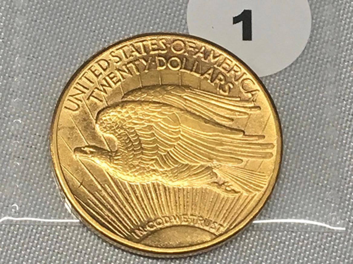 1914-D St. Gaudens $20 Double Eagle