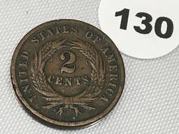 1864 2 Cent Piece