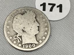 1900 Barber Quarter