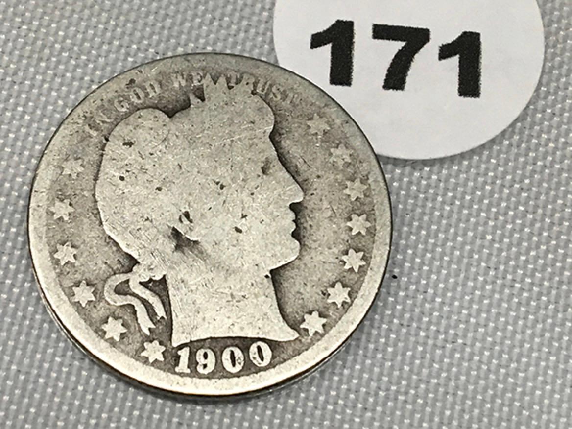 1900 Barber Quarter