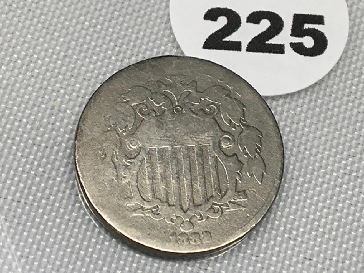 1882 Shield Nickel